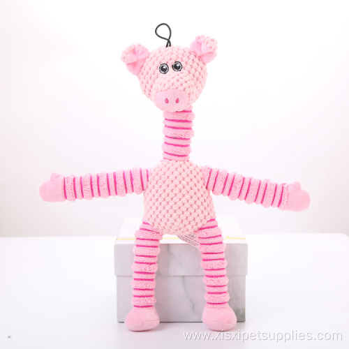 Long Leg Plush Dog Squeaky Best Interactive Toy